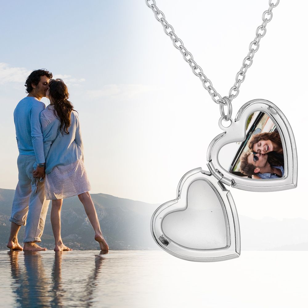 Heart Locket Necklace Photo - Minnaar mode vriend sieraden ketting voor