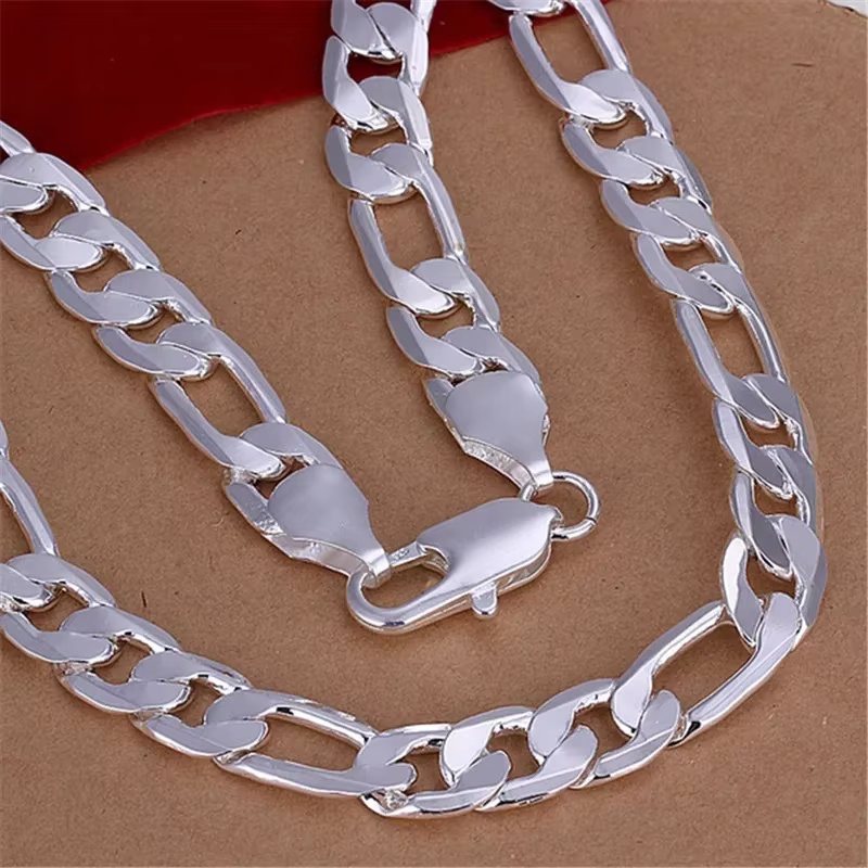 925 Sterling zilveren ketting  - Cuban Link Chain 12Mm recensie en prijs