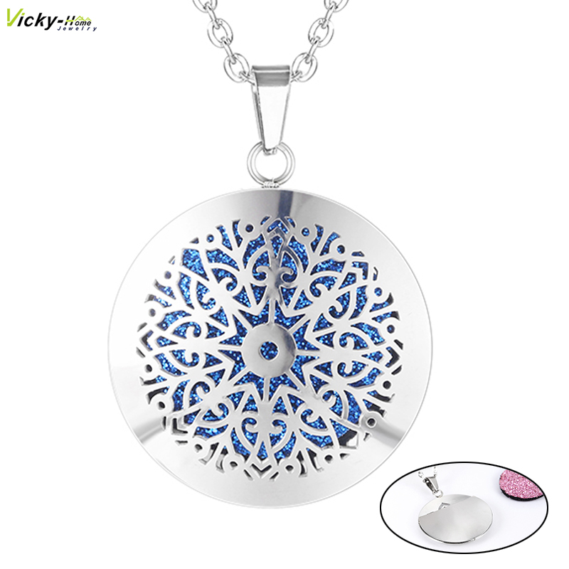 Nieuwe Eenvoudige Aromatherapi - Heart Locket Necklace Photo recensie en prijs