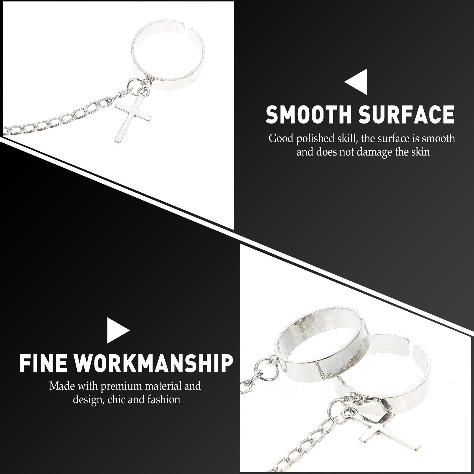 Knuckle Ring Set Kruisketting  - Vintage Punk Knuckle Rings Set recensie en prijs