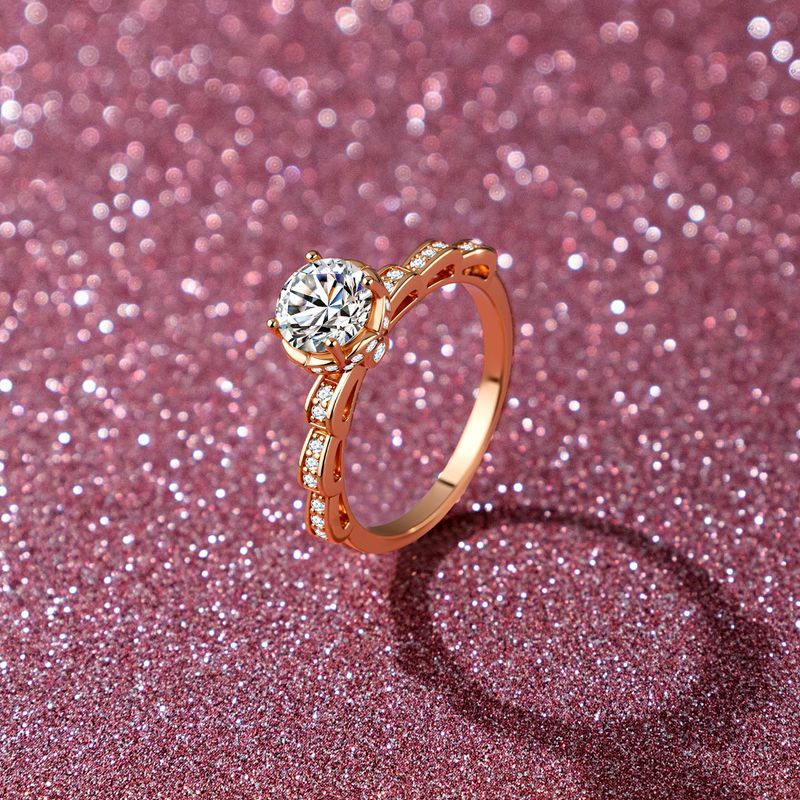 Feestdagcadeau Vierklauwige Bl - Moissanite Engagement Ring 1 Carat recensie en prijs