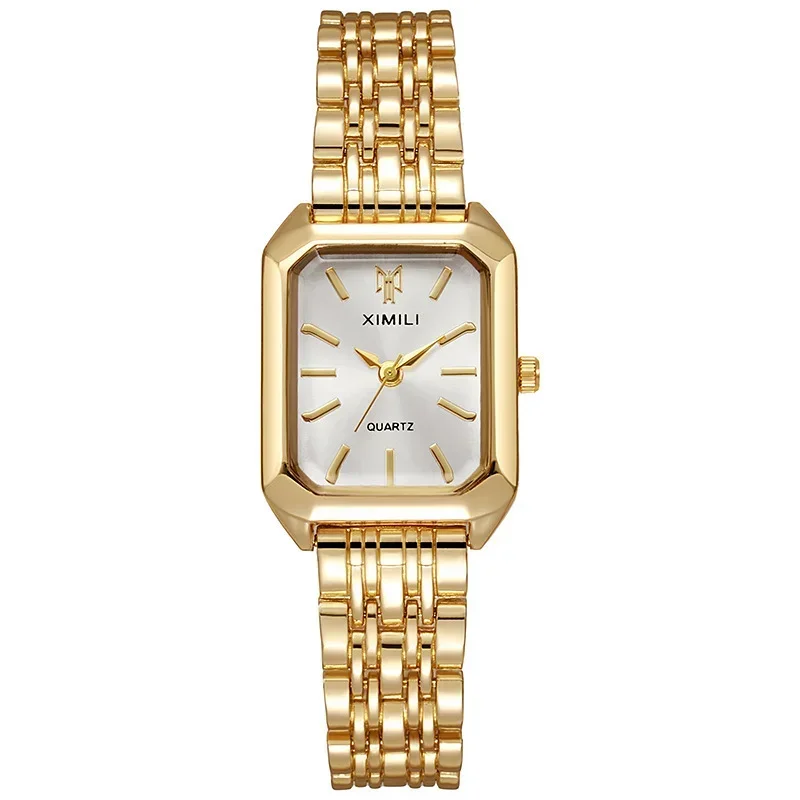Dames Retro Vierkant Metalen B - Watch Accessories recensie en prijs