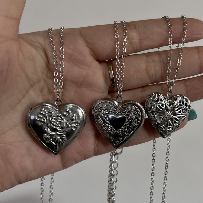 Hart Fotolijst Hanger Ketting  - Heart Locket Necklace Photo recensie en prijs