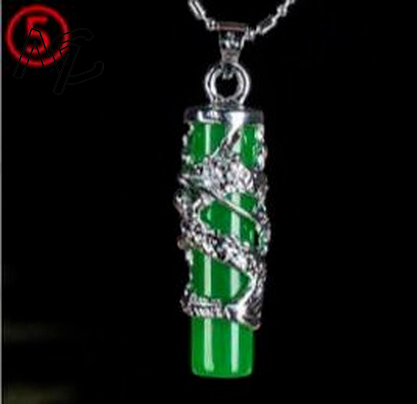925 zilveren Chinese groene ja - Necklaces recensie en prijs