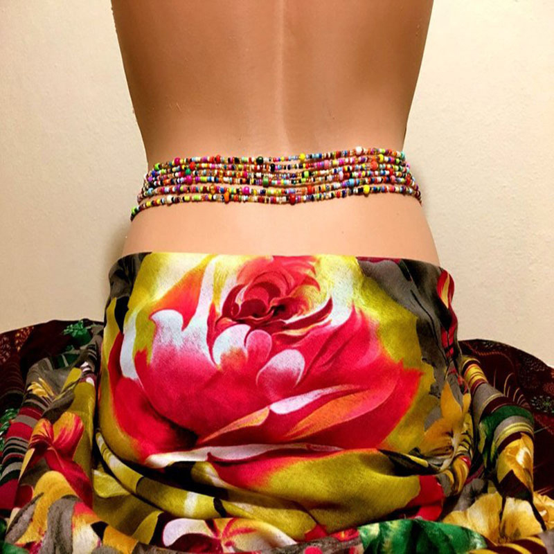 Vrouwen Gelaagde Kralen Buik K - Body Jewelry recensie en prijs